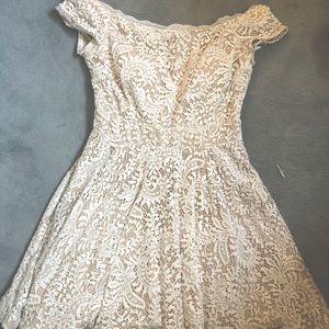 White Lace Dress